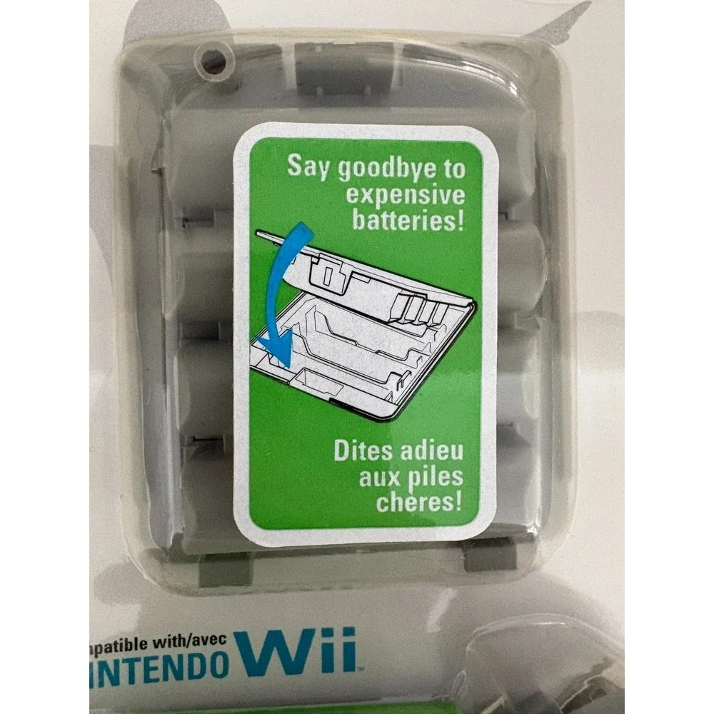 Mad Catz Designed For Nintendo Wii Fit Balance‎ Board Rechargeable Battery Pack